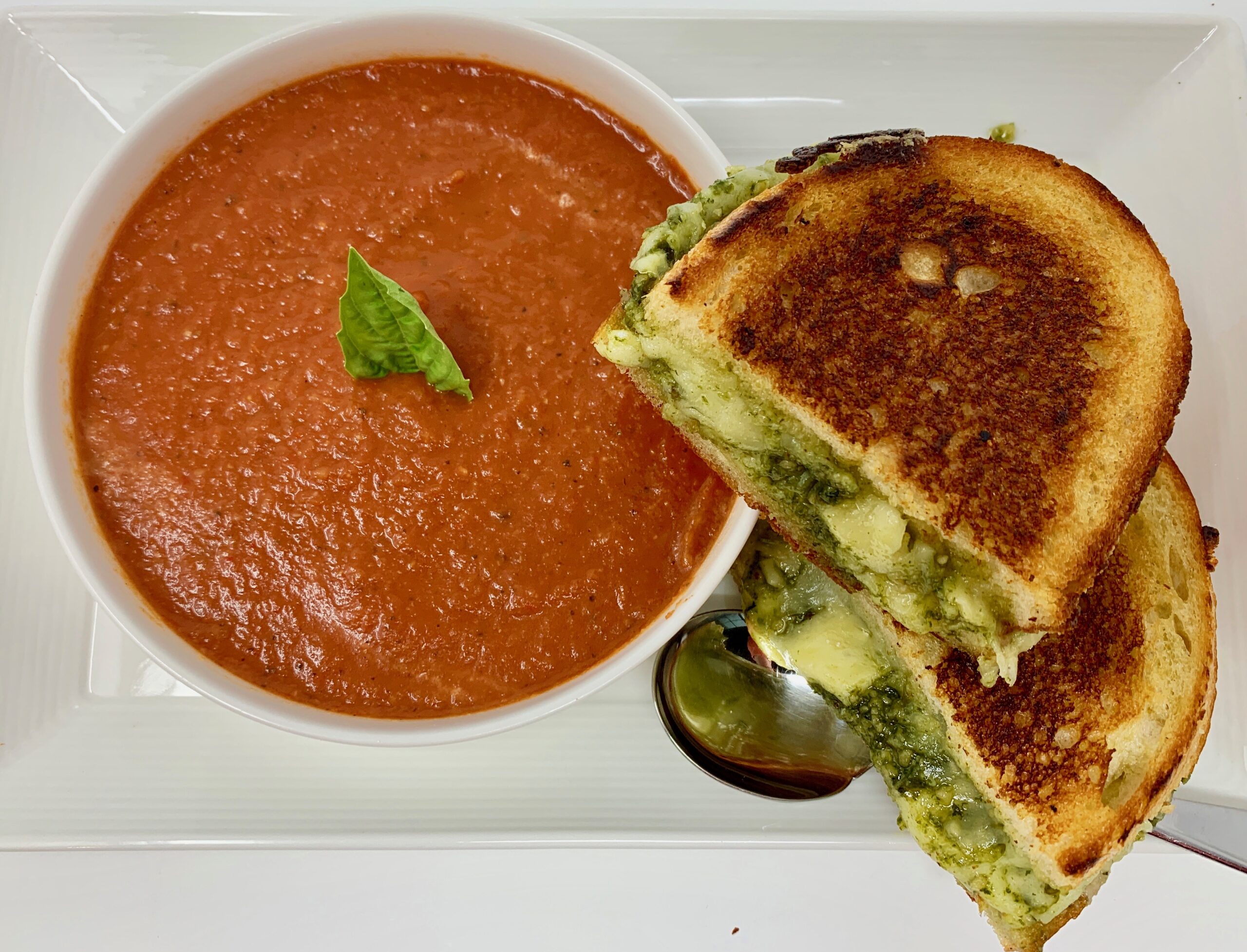 Tomato Soup Grilled Cheese