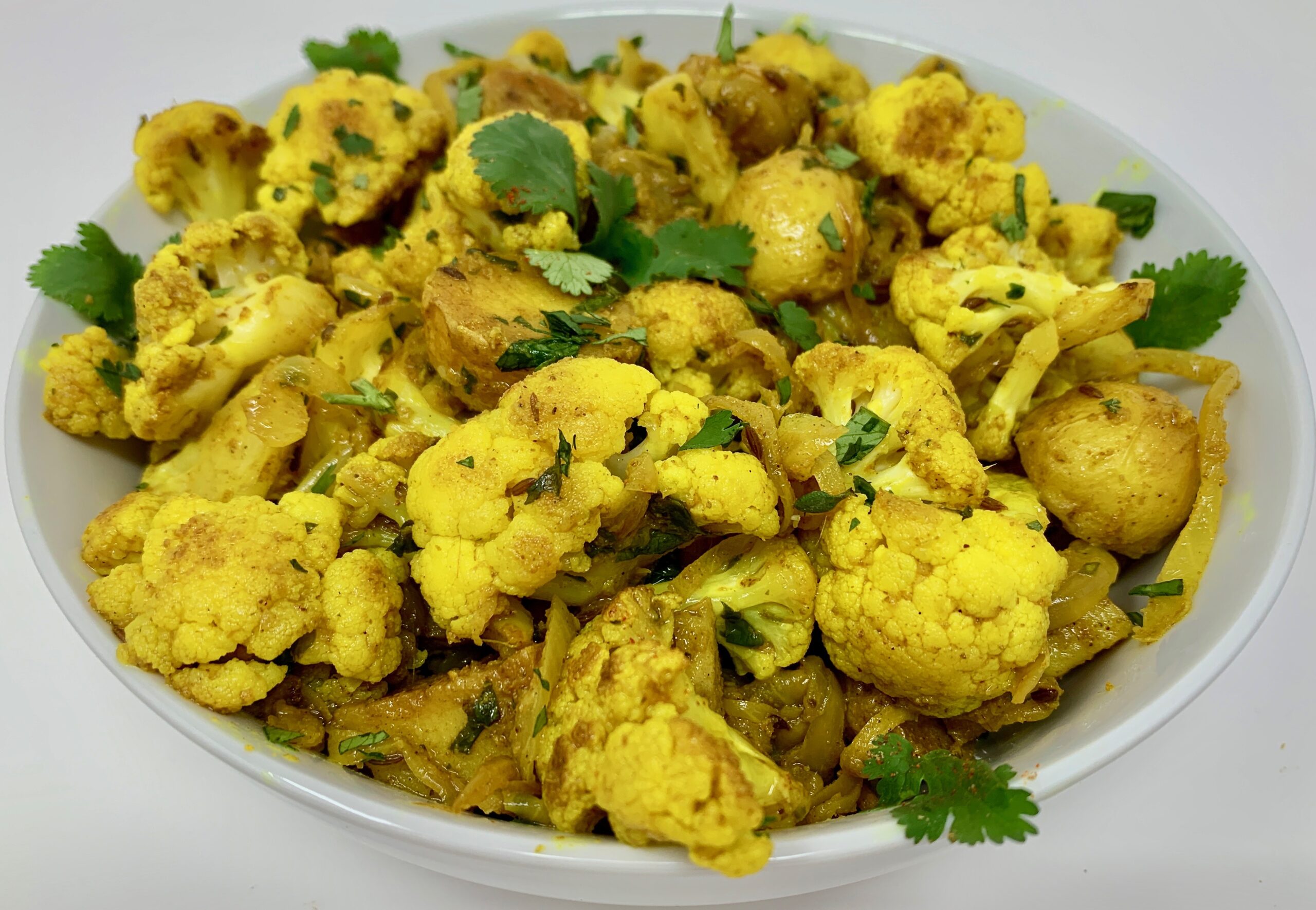 Indian Masala Potato & Cauliflower – Chef Veera