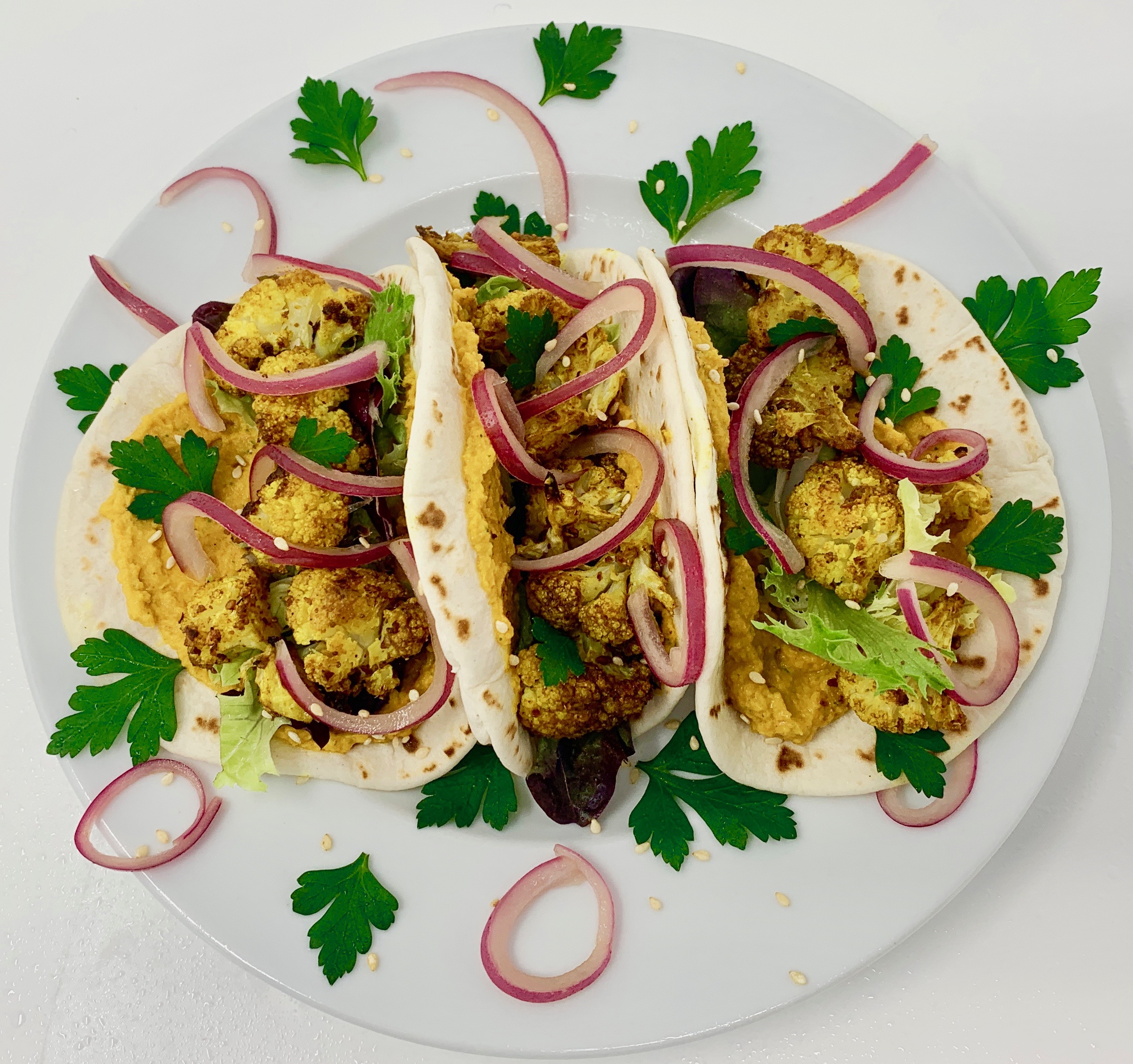 Curried Cauliflower Tacos Square