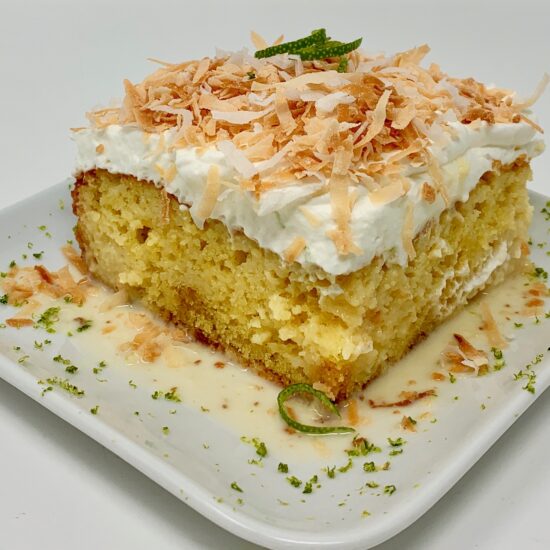 Lime Tres Leches Corner